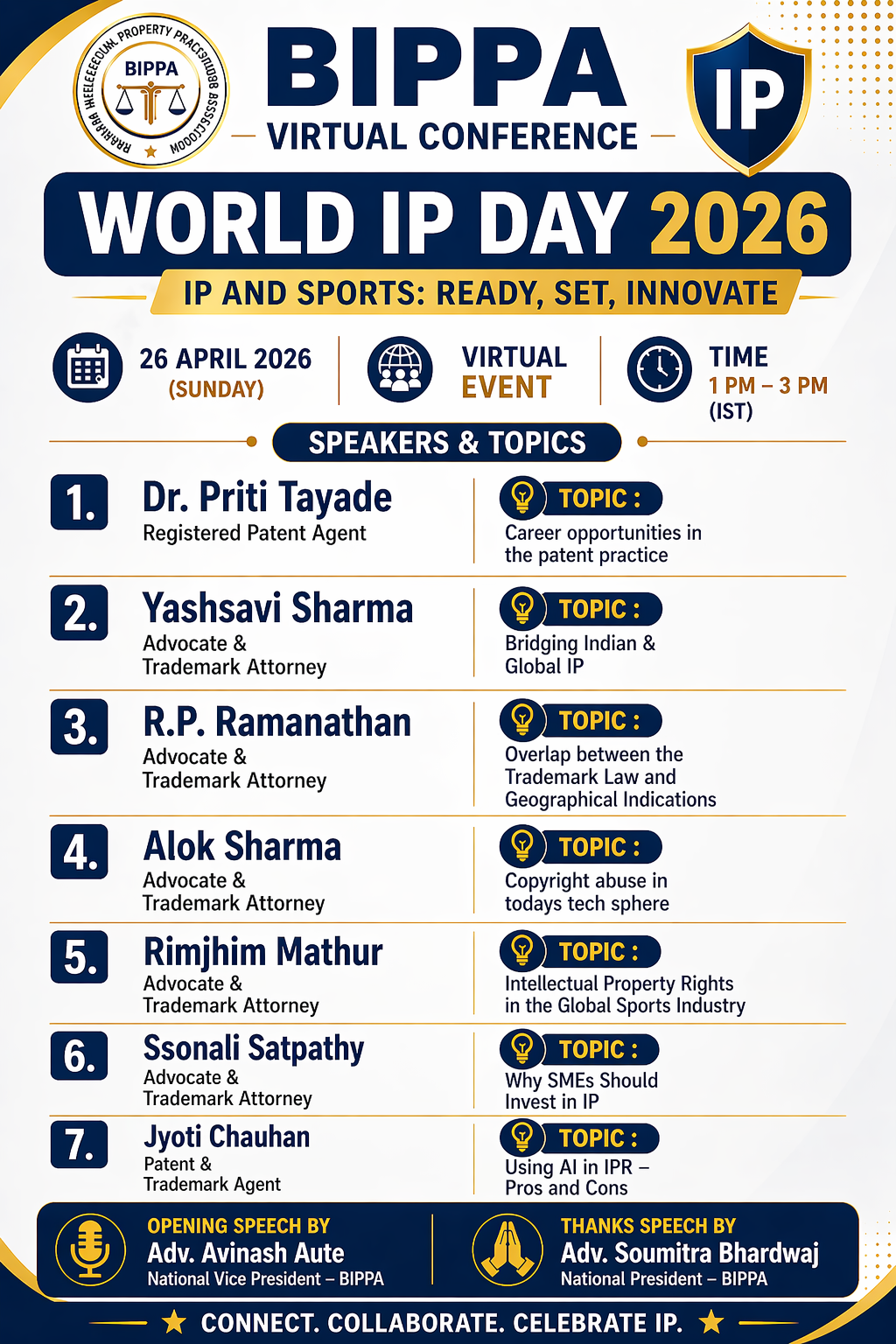 Virtual Conference on World IP Day 2026